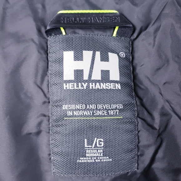 Helly Hansen Boyne Insulated Parka Coat 2.0 Green Women's Size Large - Picture 9 of 13